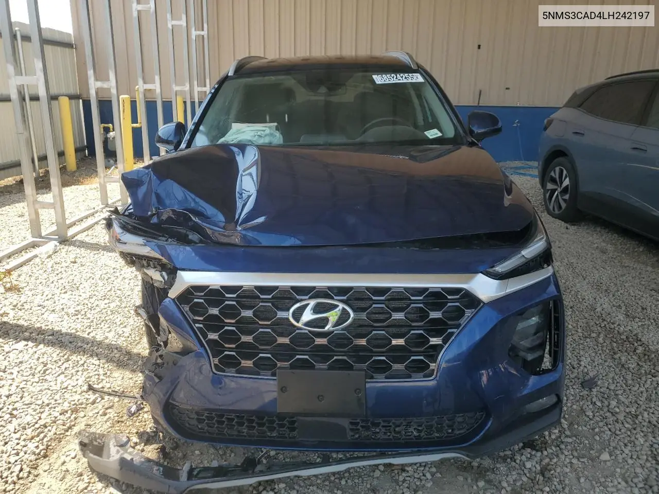 5NMS3CAD4LH242197 2020 Hyundai Santa Fe Sel