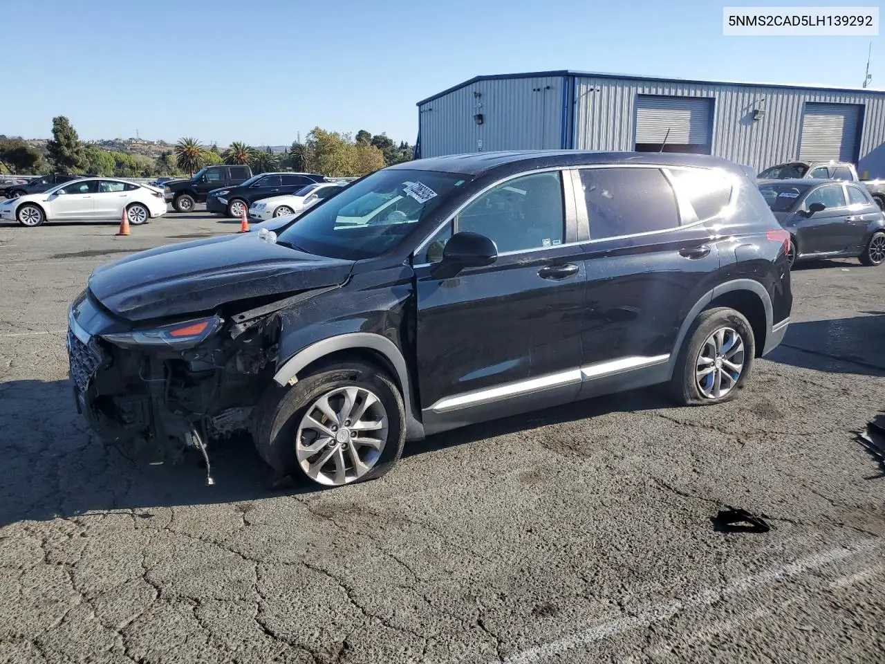 5NMS2CAD5LH139292 2020 Hyundai Santa Fe Se