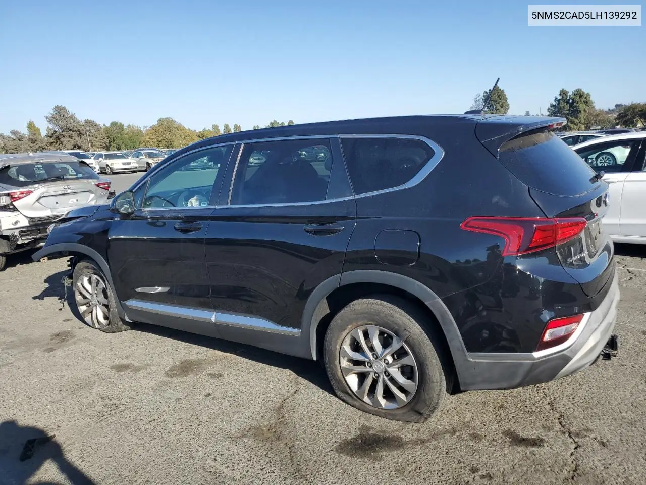 5NMS2CAD5LH139292 2020 Hyundai Santa Fe Se