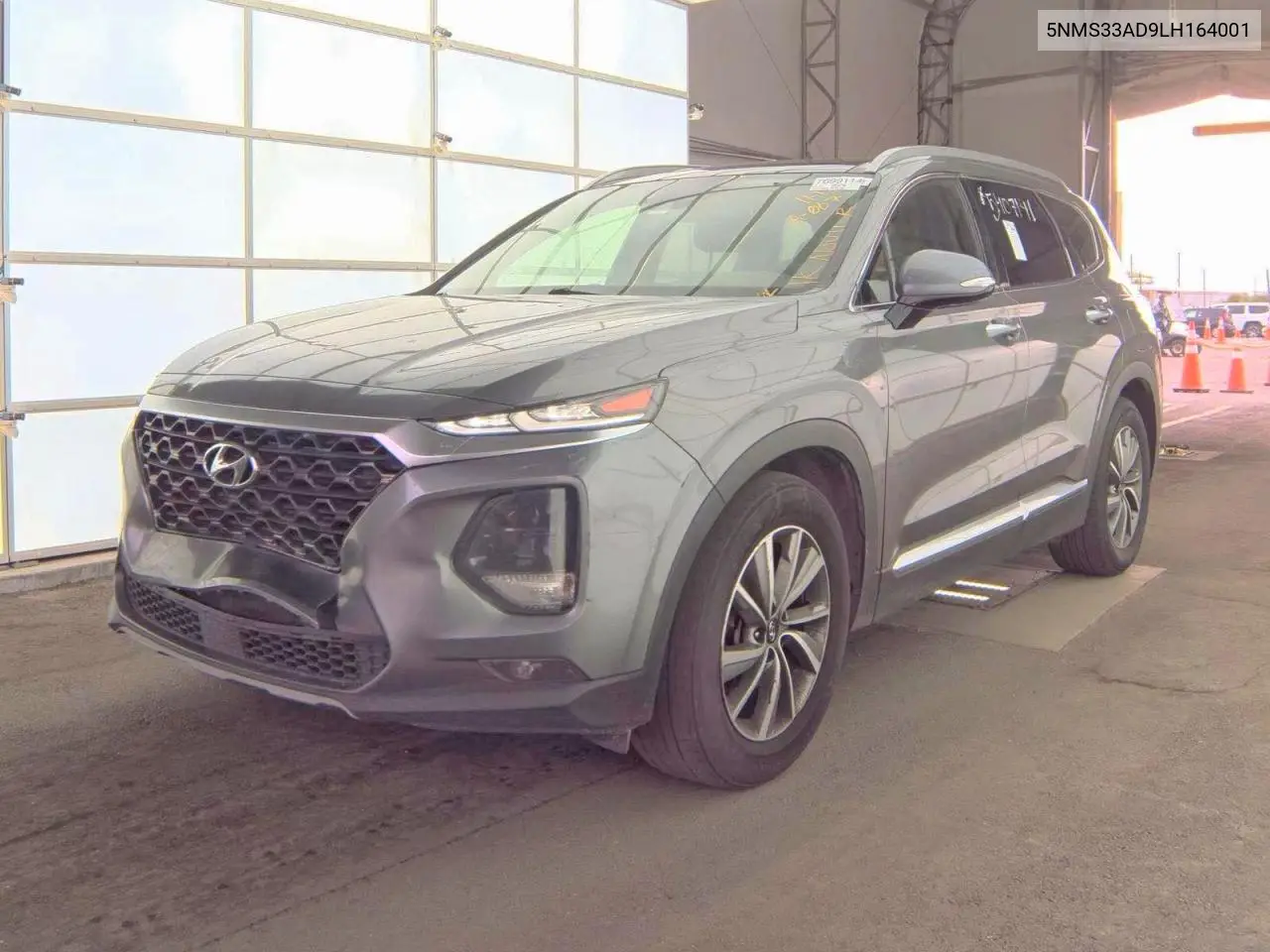 5NMS33AD9LH164001 2020 Hyundai Santa Fe Sel