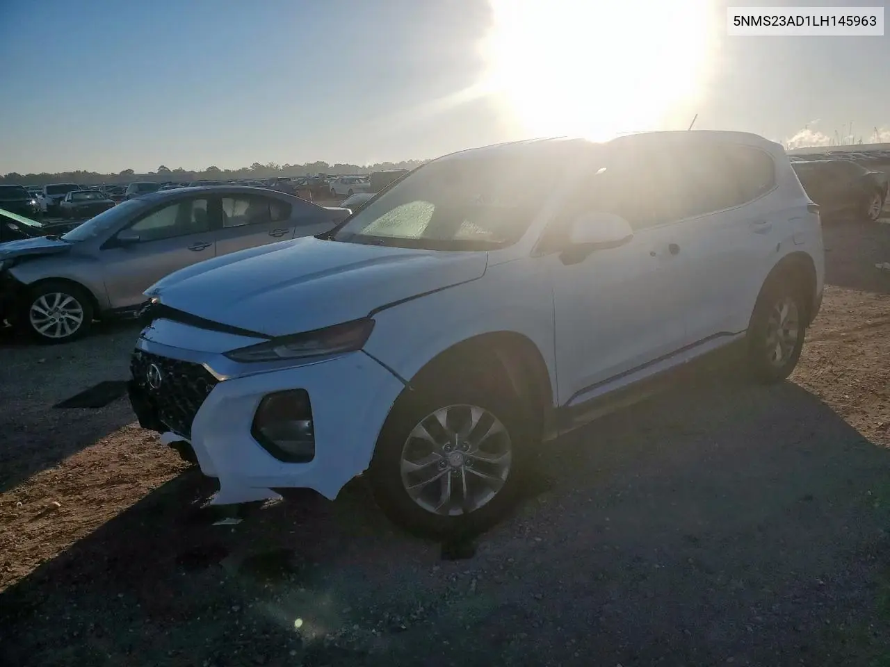 5NMS23AD1LH145963 2020 Hyundai Santa Fe Se