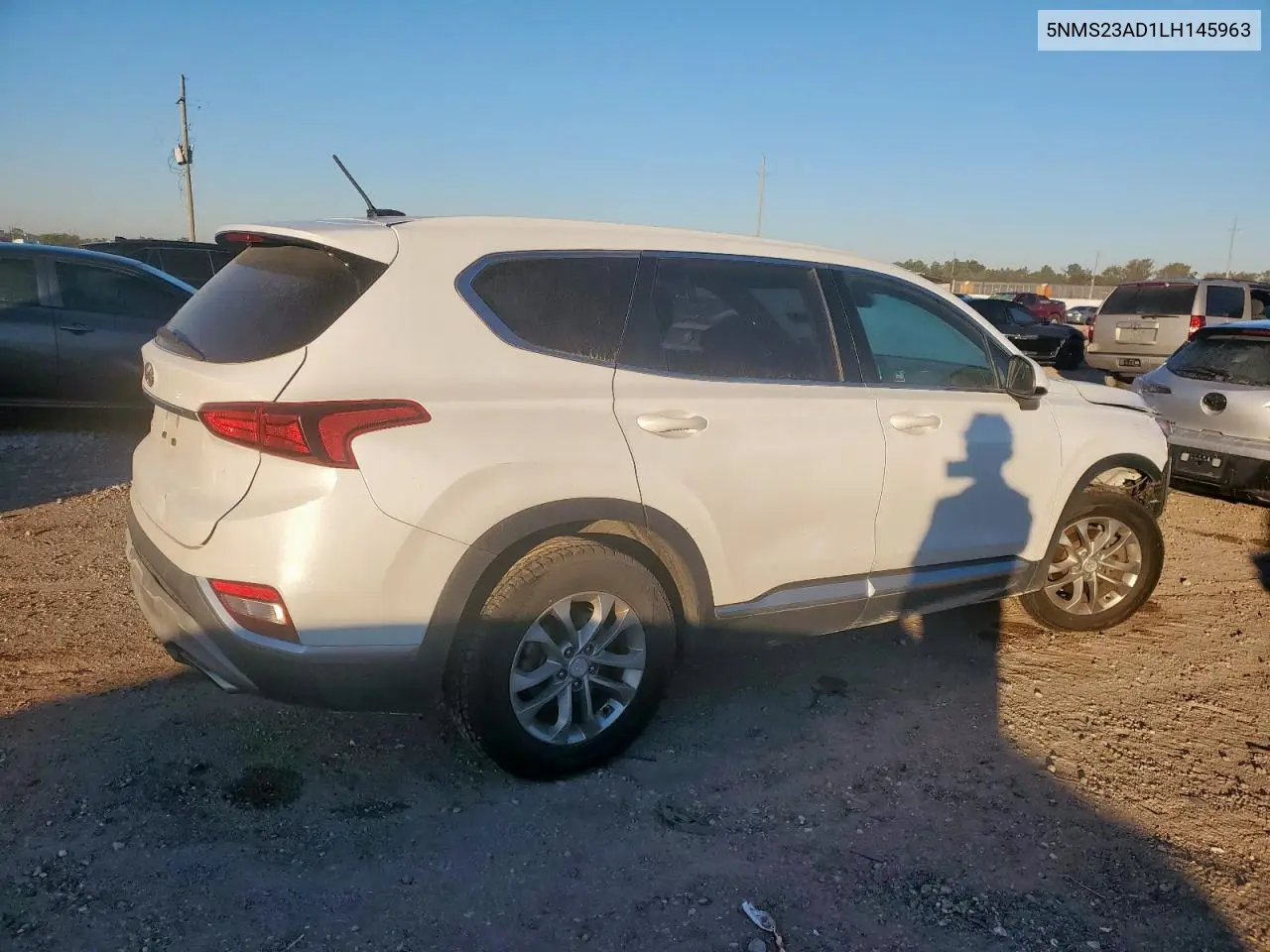 5NMS23AD1LH145963 2020 Hyundai Santa Fe Se
