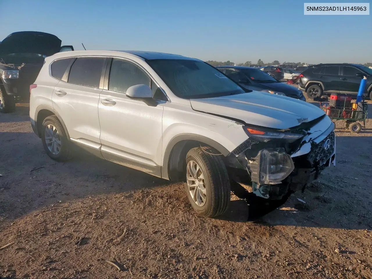 5NMS23AD1LH145963 2020 Hyundai Santa Fe Se
