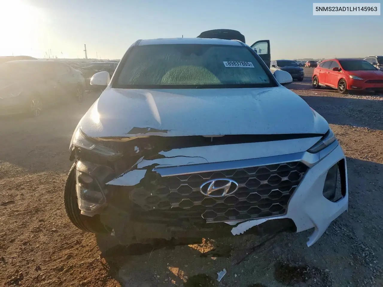 5NMS23AD1LH145963 2020 Hyundai Santa Fe Se