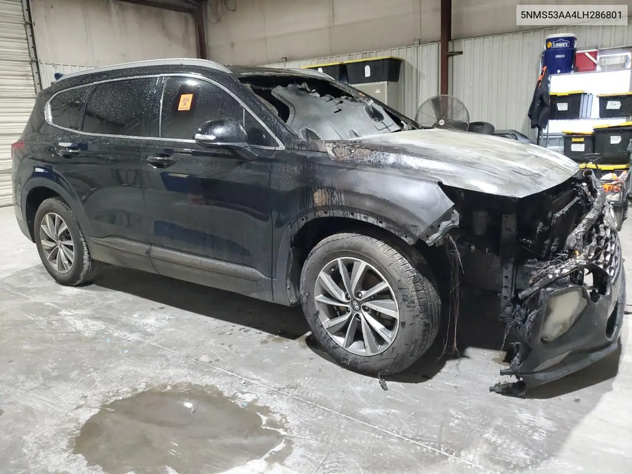 5NMS53AA4LH286801 2020 Hyundai Santa Fe Limited