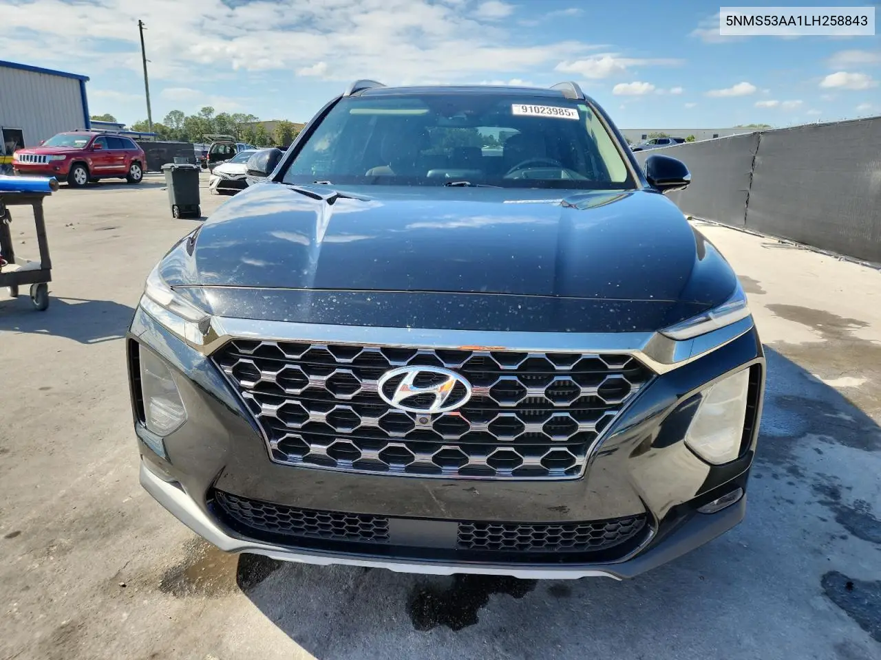 5NMS53AA1LH258843 2020 Hyundai Santa Fe Limited