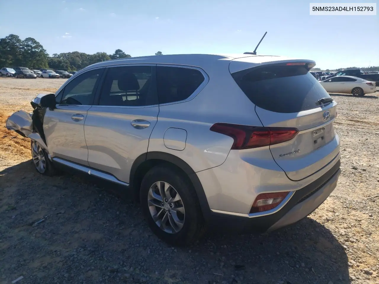5NMS23AD4LH152793 2020 Hyundai Santa Fe Se