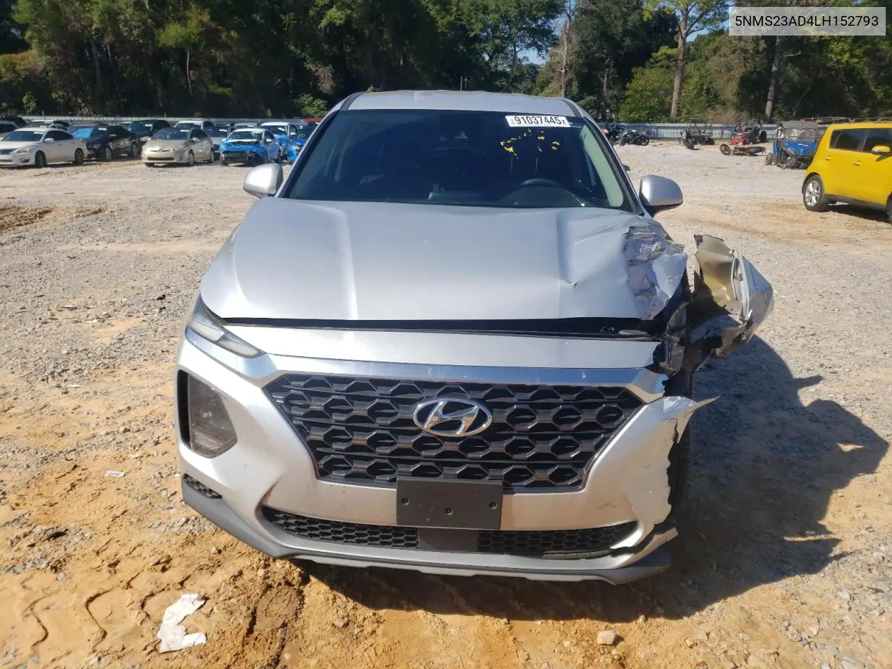 5NMS23AD4LH152793 2020 Hyundai Santa Fe Se