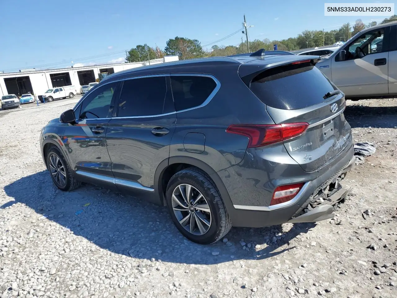 5NMS33AD0LH230273 2020 Hyundai Santa Fe Sel