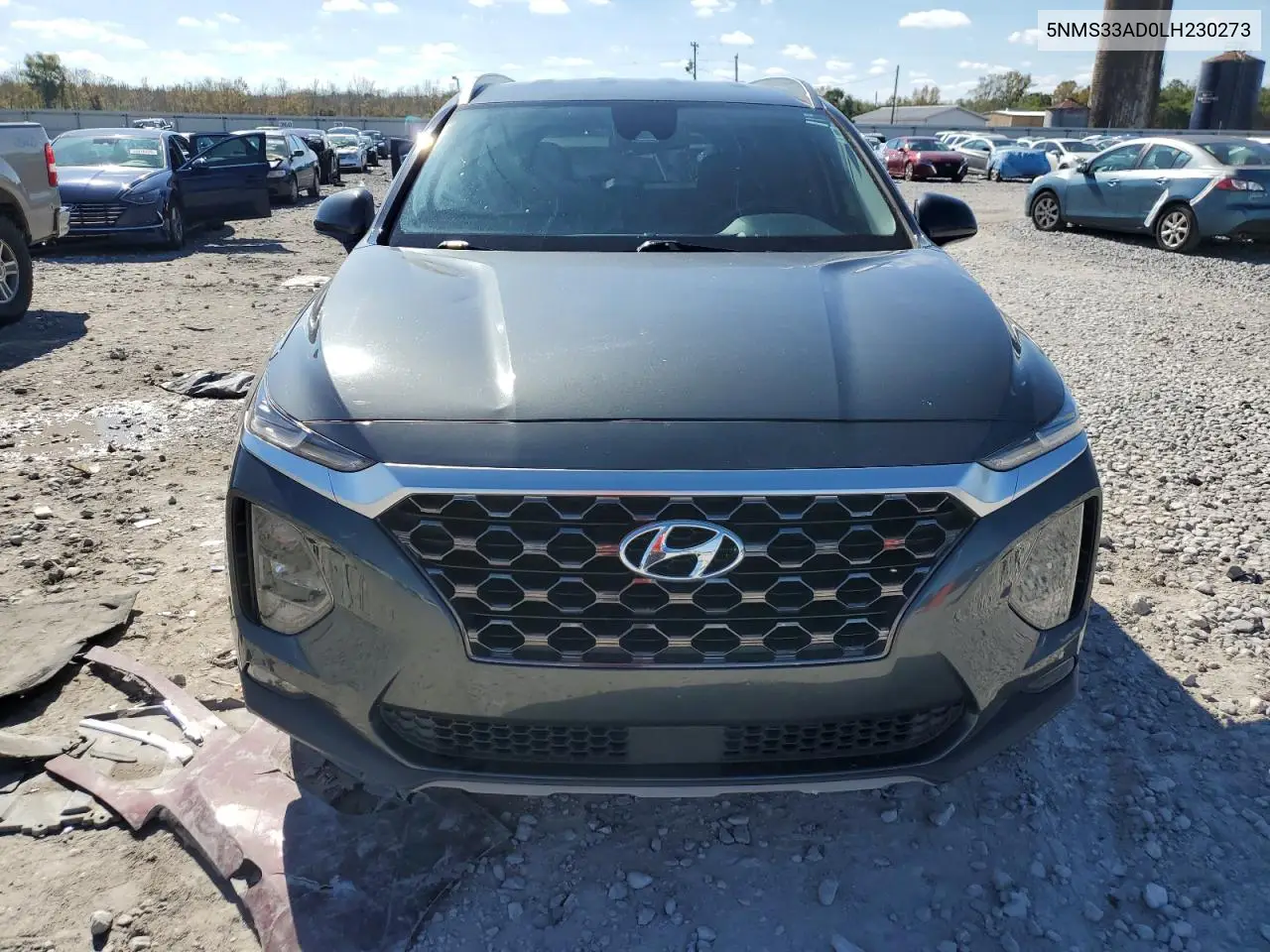 5NMS33AD0LH230273 2020 Hyundai Santa Fe Sel