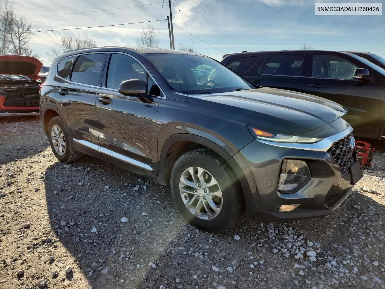 5NMS33AD6LH260426 2020 Hyundai Santa Fe Sel
