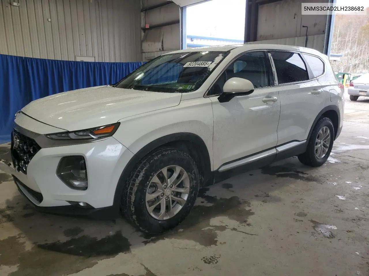 5NMS3CAD2LH238682 2020 Hyundai Santa Fe Sel