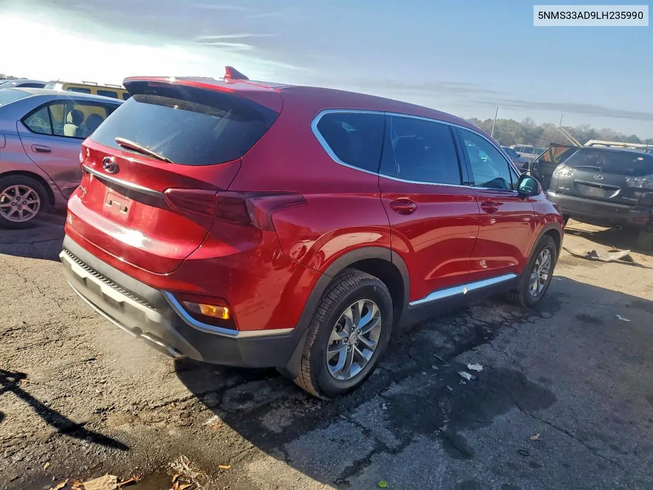 5NMS33AD9LH235990 2020 Hyundai Santa Fe Sel