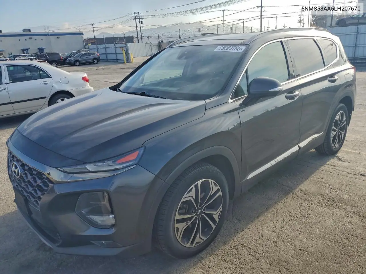 5NMS53AA5LH207670 2020 Hyundai Santa Fe Limited