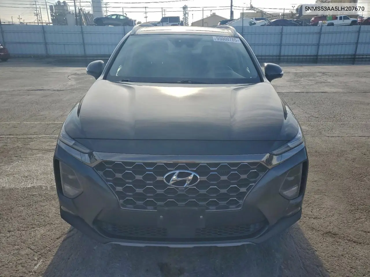 5NMS53AA5LH207670 2020 Hyundai Santa Fe Limited