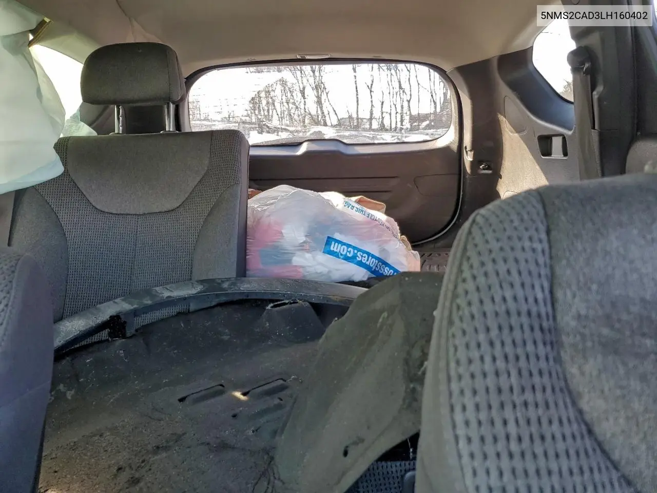 5NMS2CAD3LH160402 2020 Hyundai Santa Fe Se