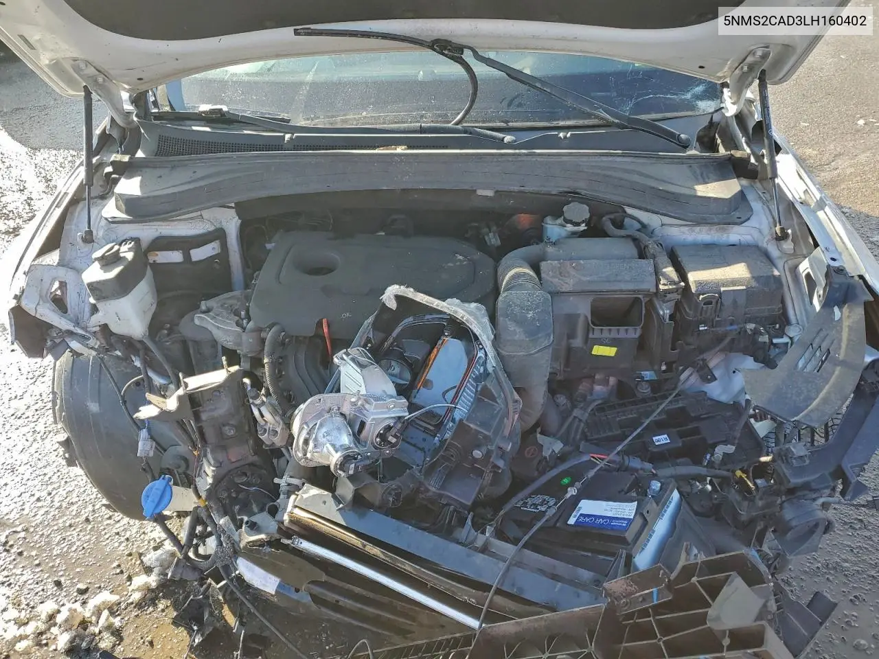 5NMS2CAD3LH160402 2020 Hyundai Santa Fe Se