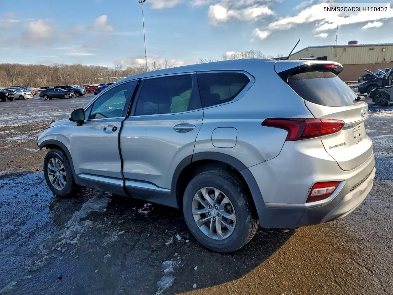 5NMS2CAD3LH160402 2020 Hyundai Santa Fe Se