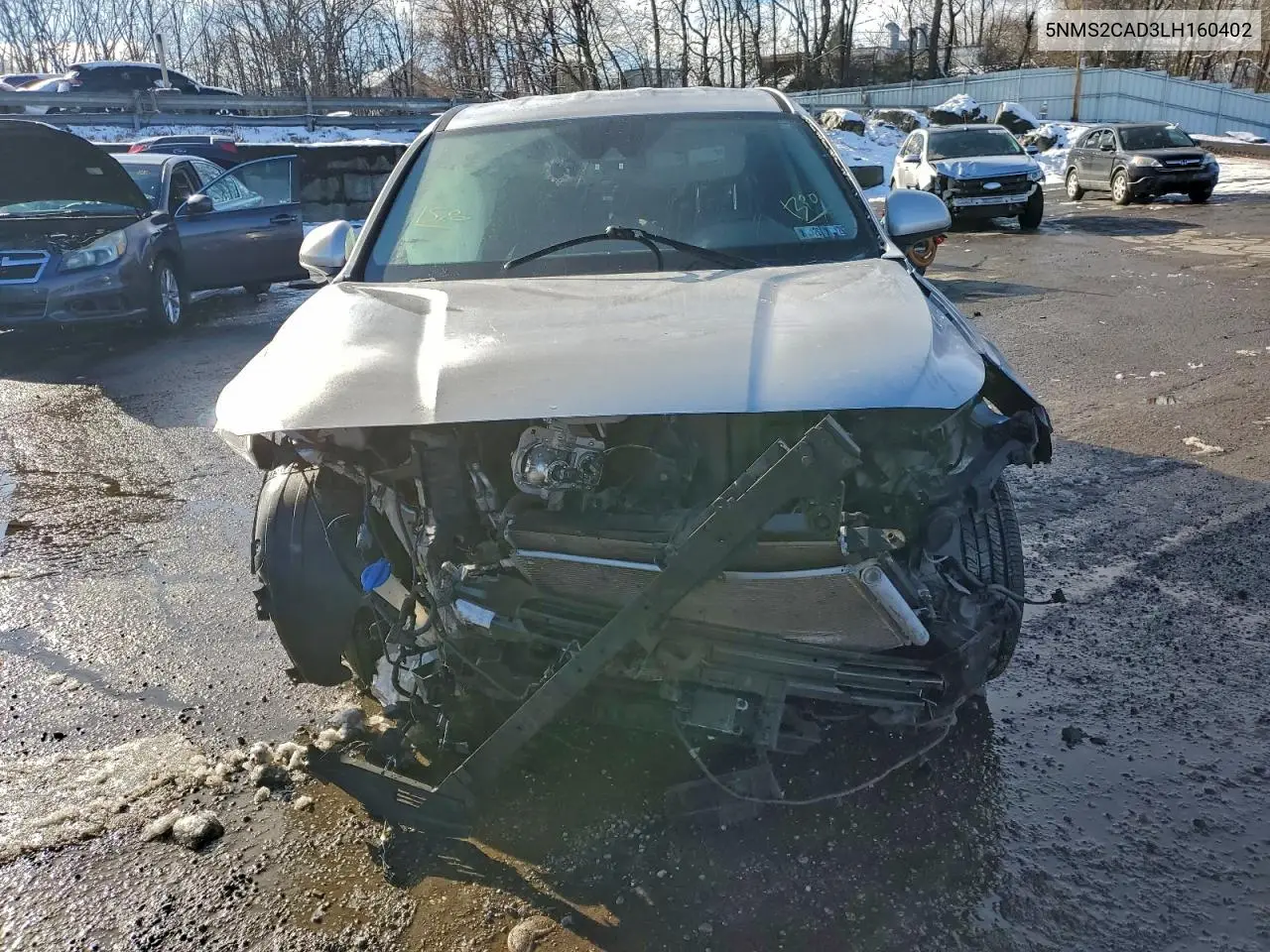 5NMS2CAD3LH160402 2020 Hyundai Santa Fe Se