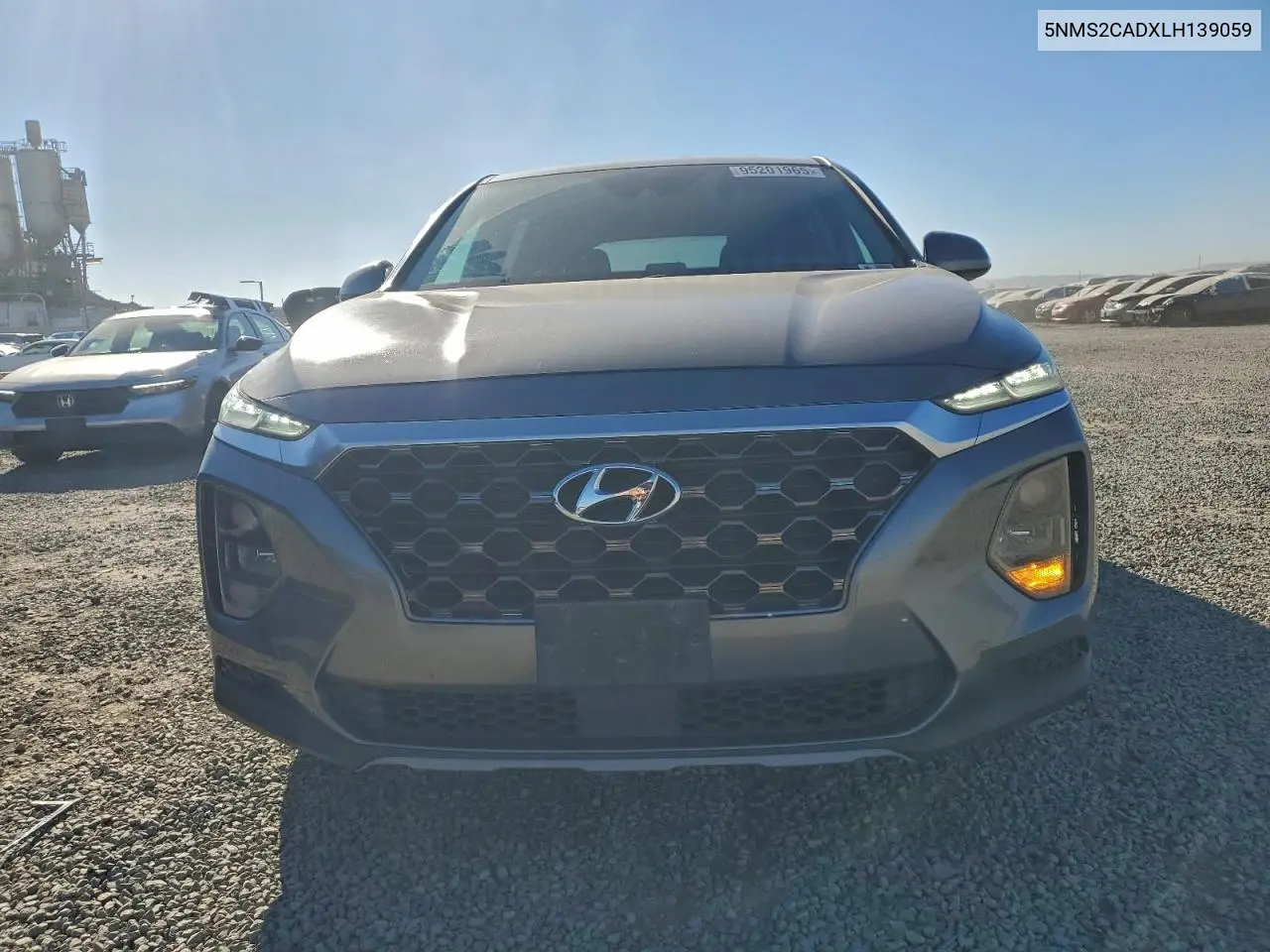 5NMS2CADXLH139059 2020 Hyundai Santa Fe Se