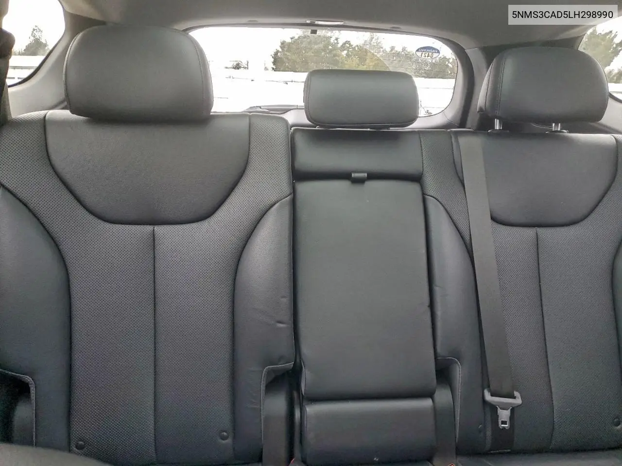 5NMS3CAD5LH298990 2020 Hyundai Santa Fe Sel
