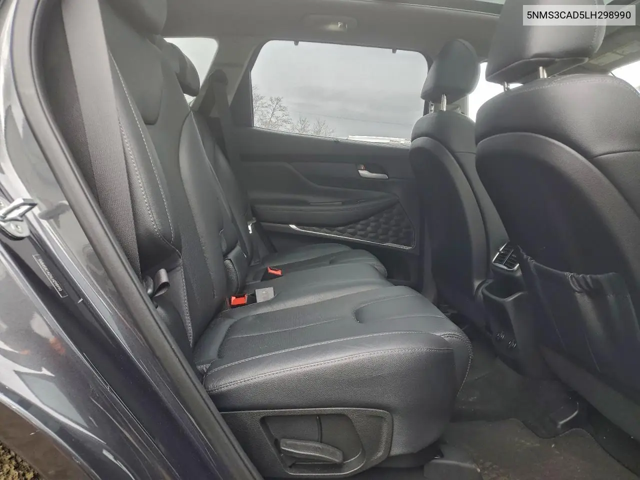 5NMS3CAD5LH298990 2020 Hyundai Santa Fe Sel