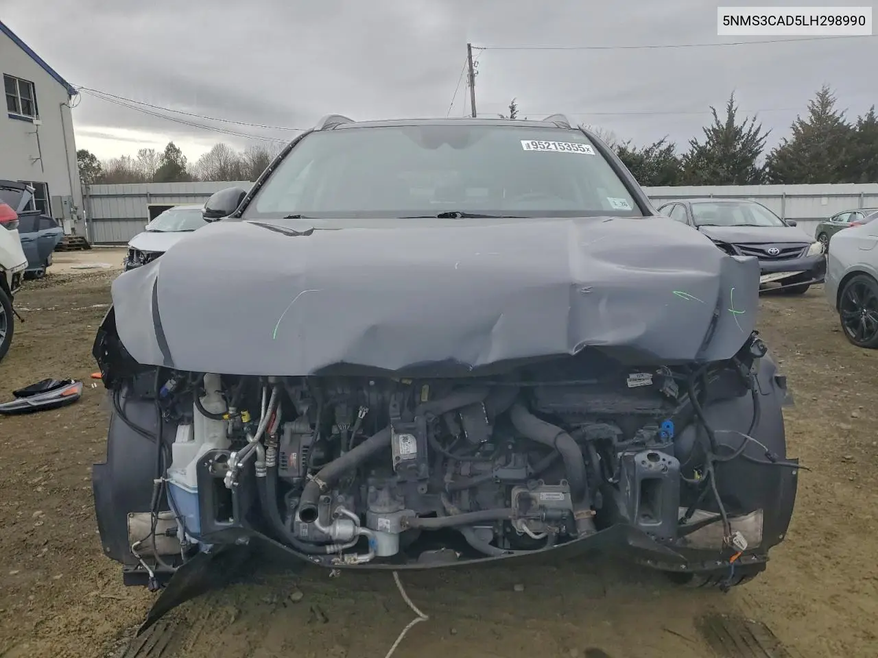 5NMS3CAD5LH298990 2020 Hyundai Santa Fe Sel
