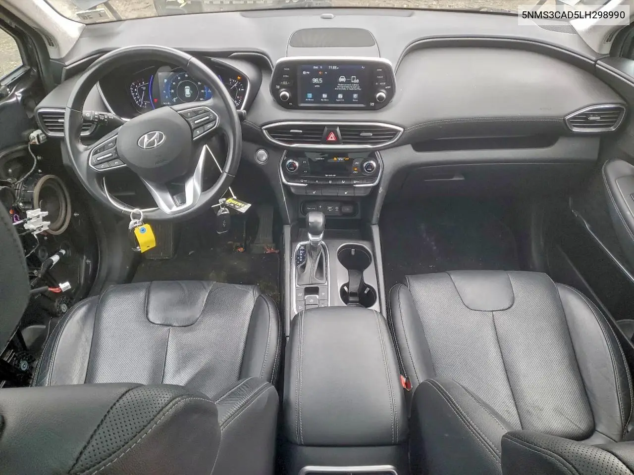 5NMS3CAD5LH298990 2020 Hyundai Santa Fe Sel