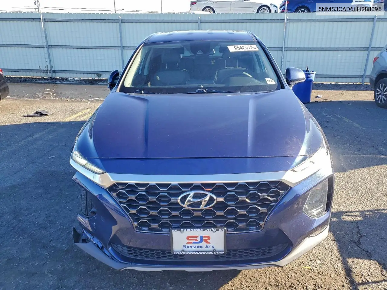 5NMS3CAD6LH288095 2020 Hyundai Santa Fe Sel