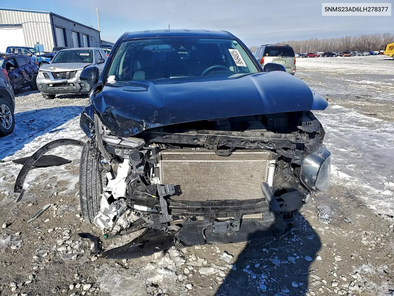 5NMS23AD6LH278377 2020 Hyundai Santa Fe Se