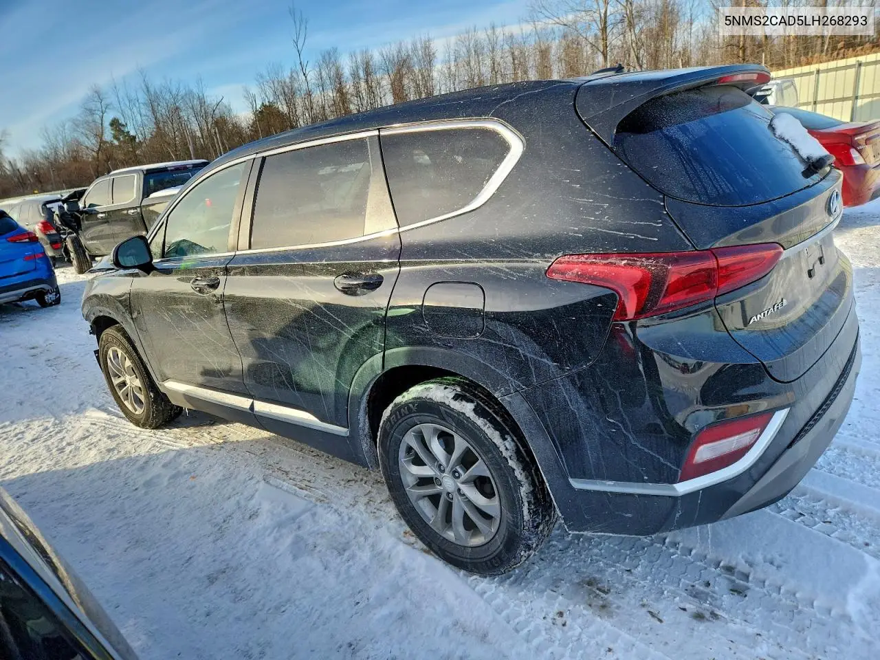 5NMS2CAD5LH268293 2020 Hyundai Santa Fe Se