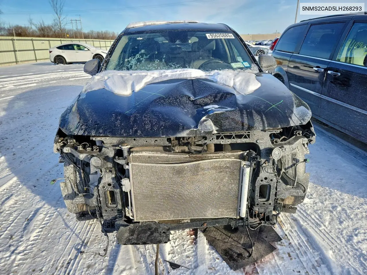 5NMS2CAD5LH268293 2020 Hyundai Santa Fe Se