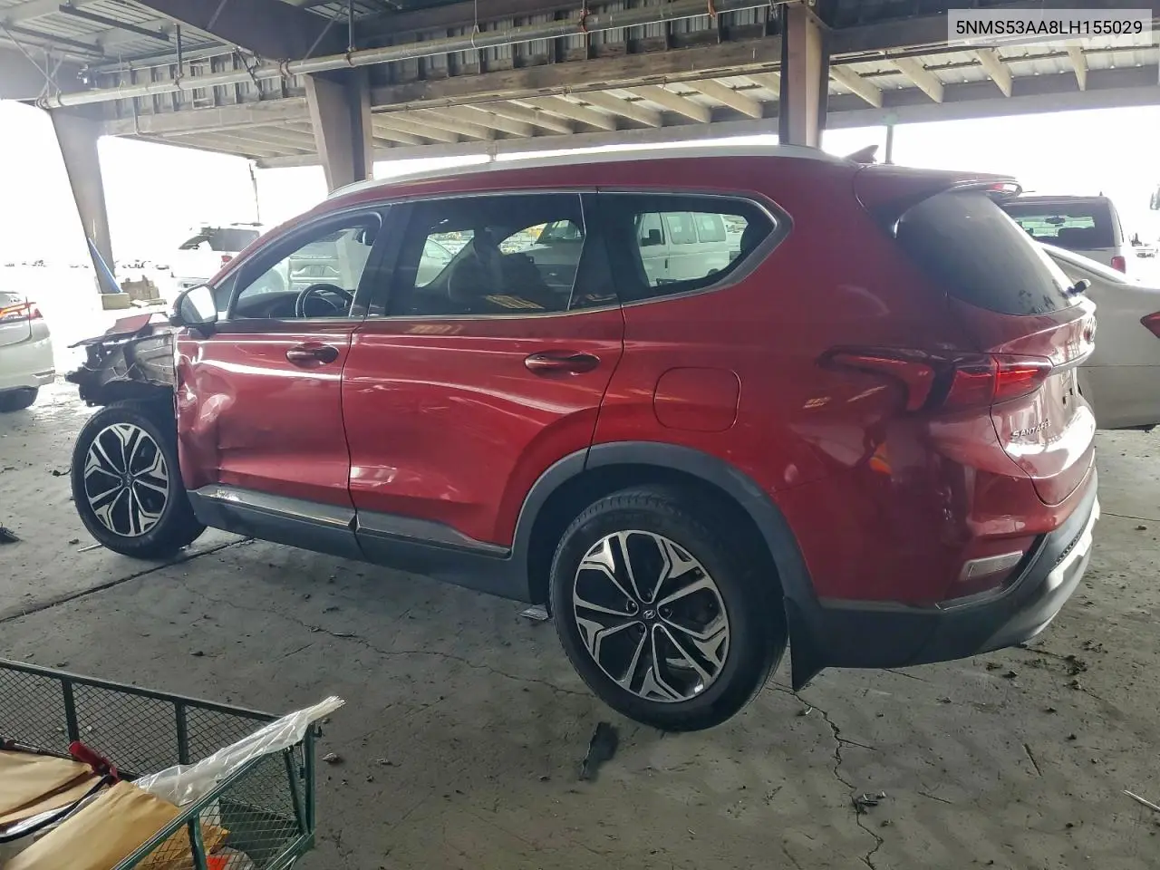 5NMS53AA8LH155029 2020 Hyundai Santa Fe Limited