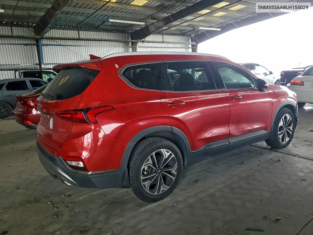 5NMS53AA8LH155029 2020 Hyundai Santa Fe Limited