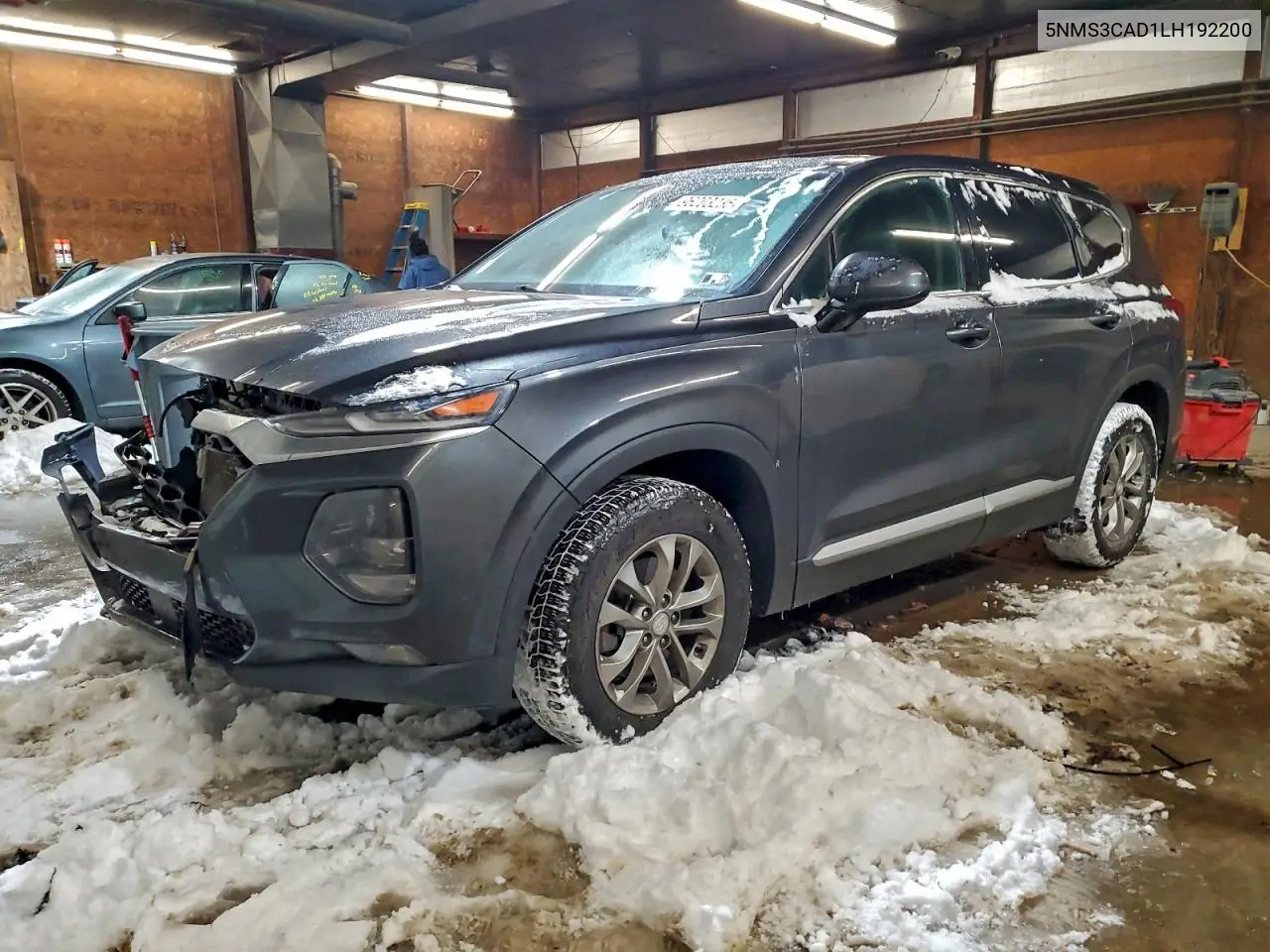 5NMS3CAD1LH192200 2020 Hyundai Santa Fe Sel