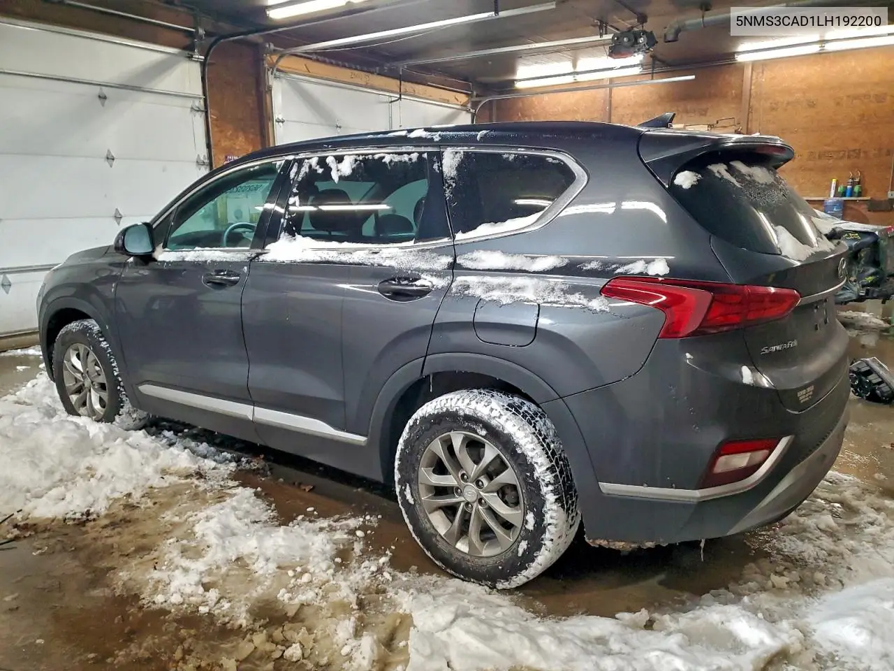 5NMS3CAD1LH192200 2020 Hyundai Santa Fe Sel