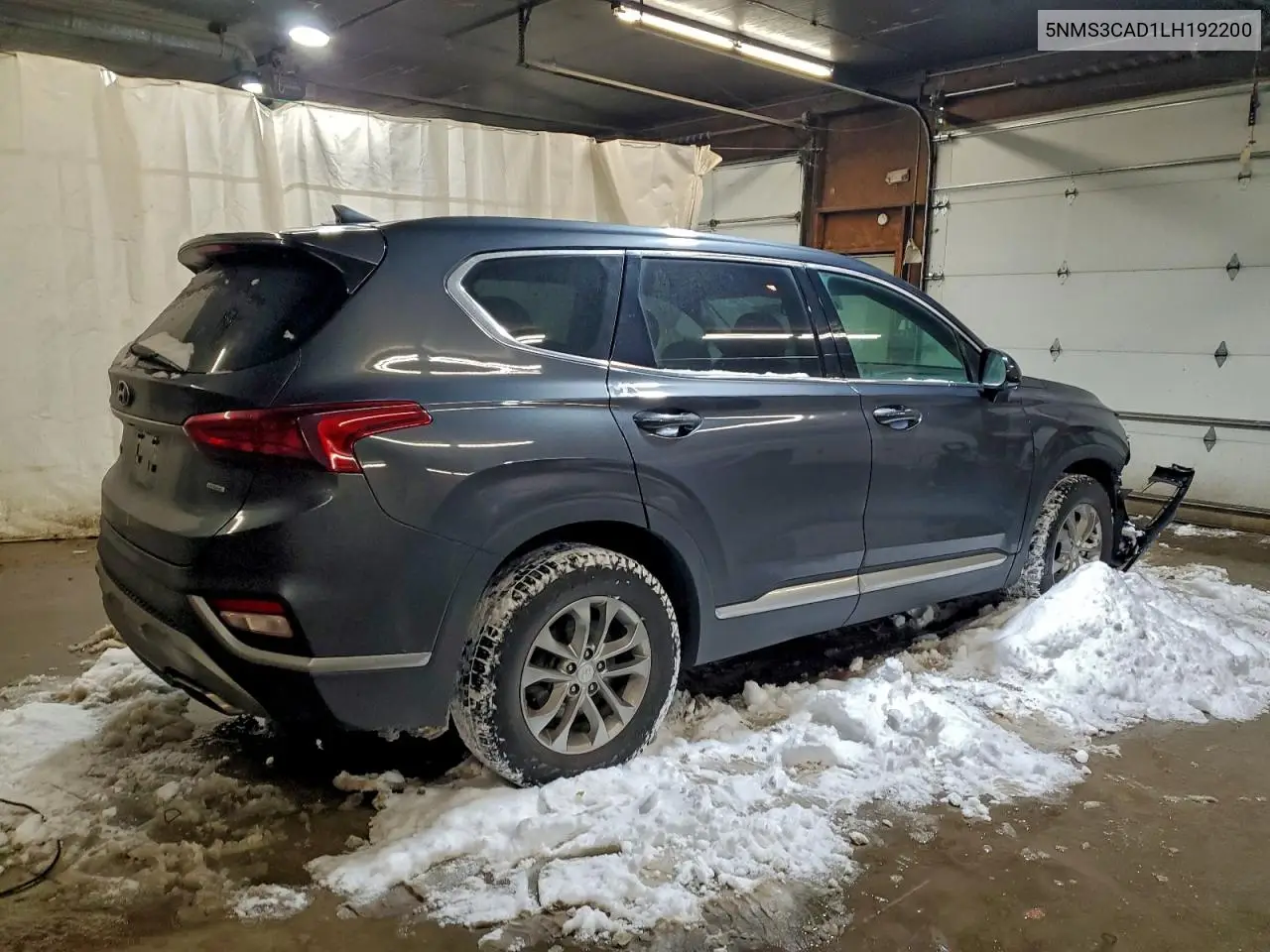 5NMS3CAD1LH192200 2020 Hyundai Santa Fe Sel