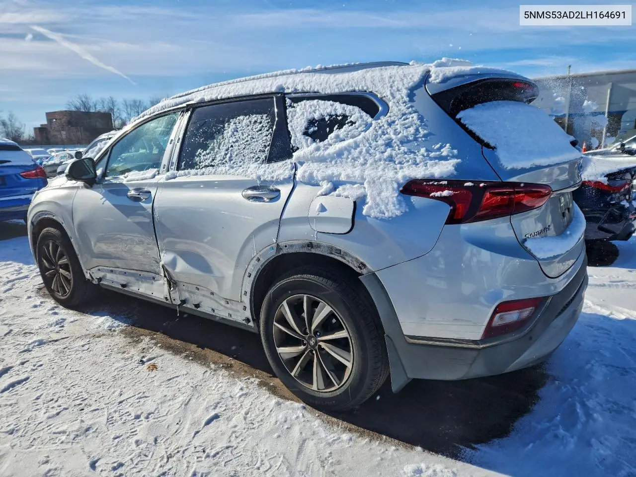 5NMS53AD2LH164691 2020 Hyundai Santa Fe Limited