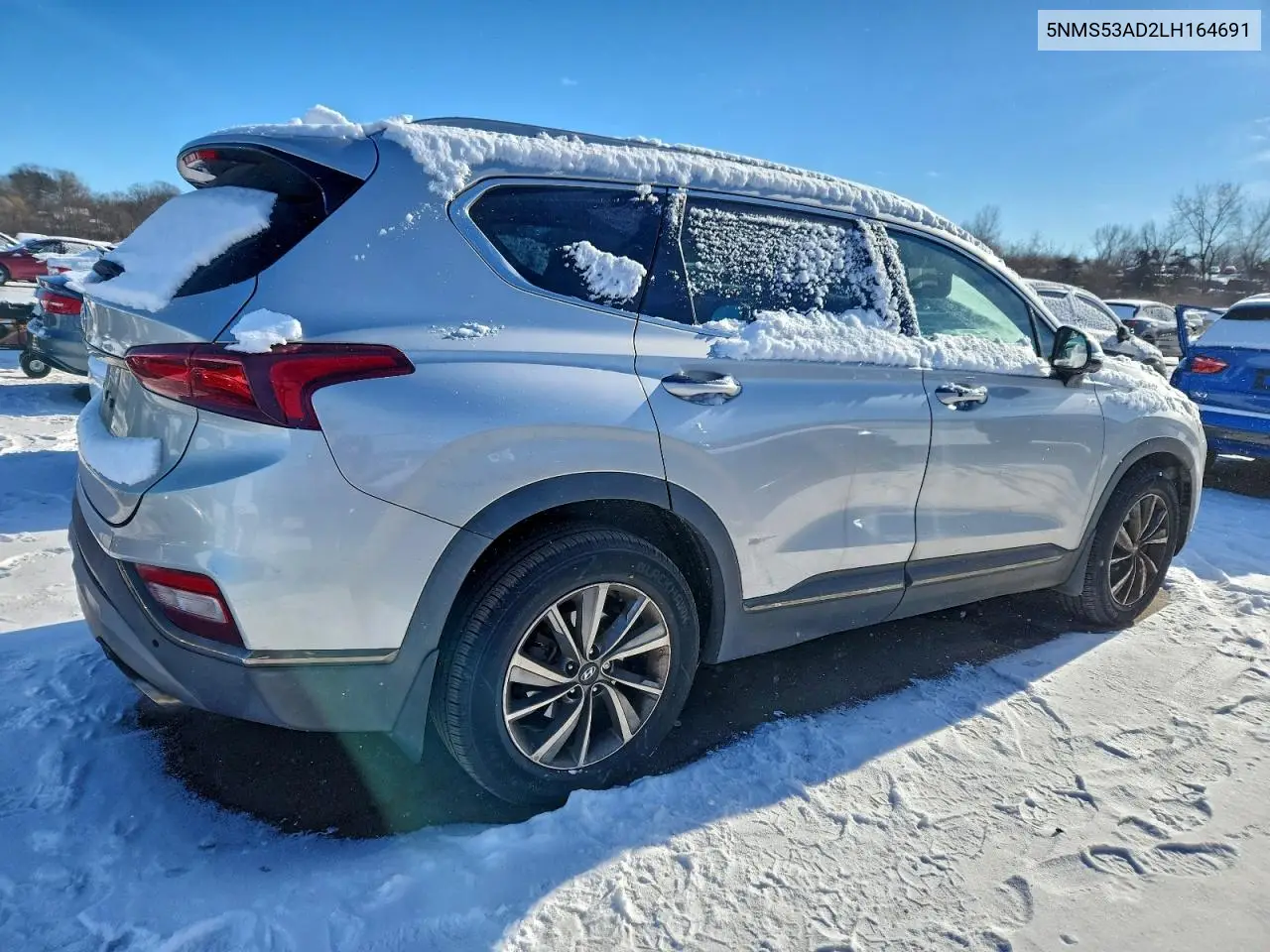 5NMS53AD2LH164691 2020 Hyundai Santa Fe Limited