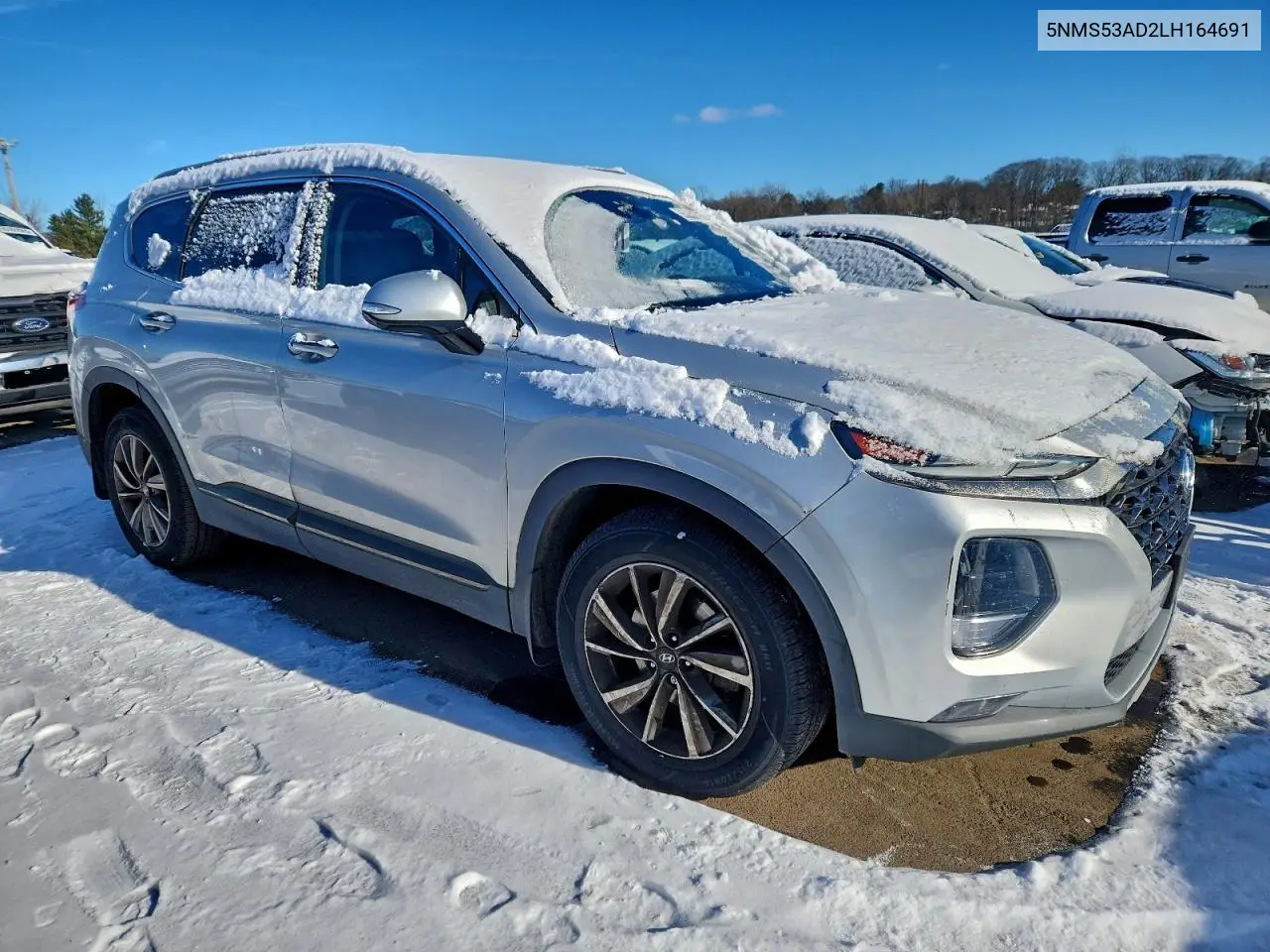 5NMS53AD2LH164691 2020 Hyundai Santa Fe Limited
