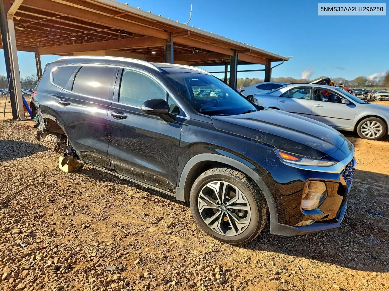5NMS33AA2LH296250 2020 Hyundai Santa Fe Sel