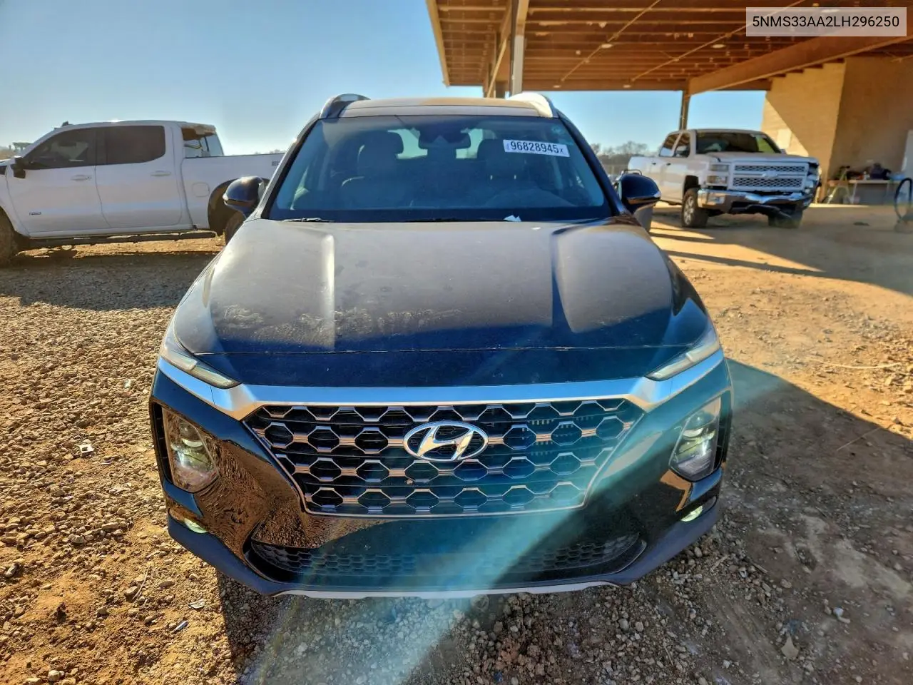 5NMS33AA2LH296250 2020 Hyundai Santa Fe Sel