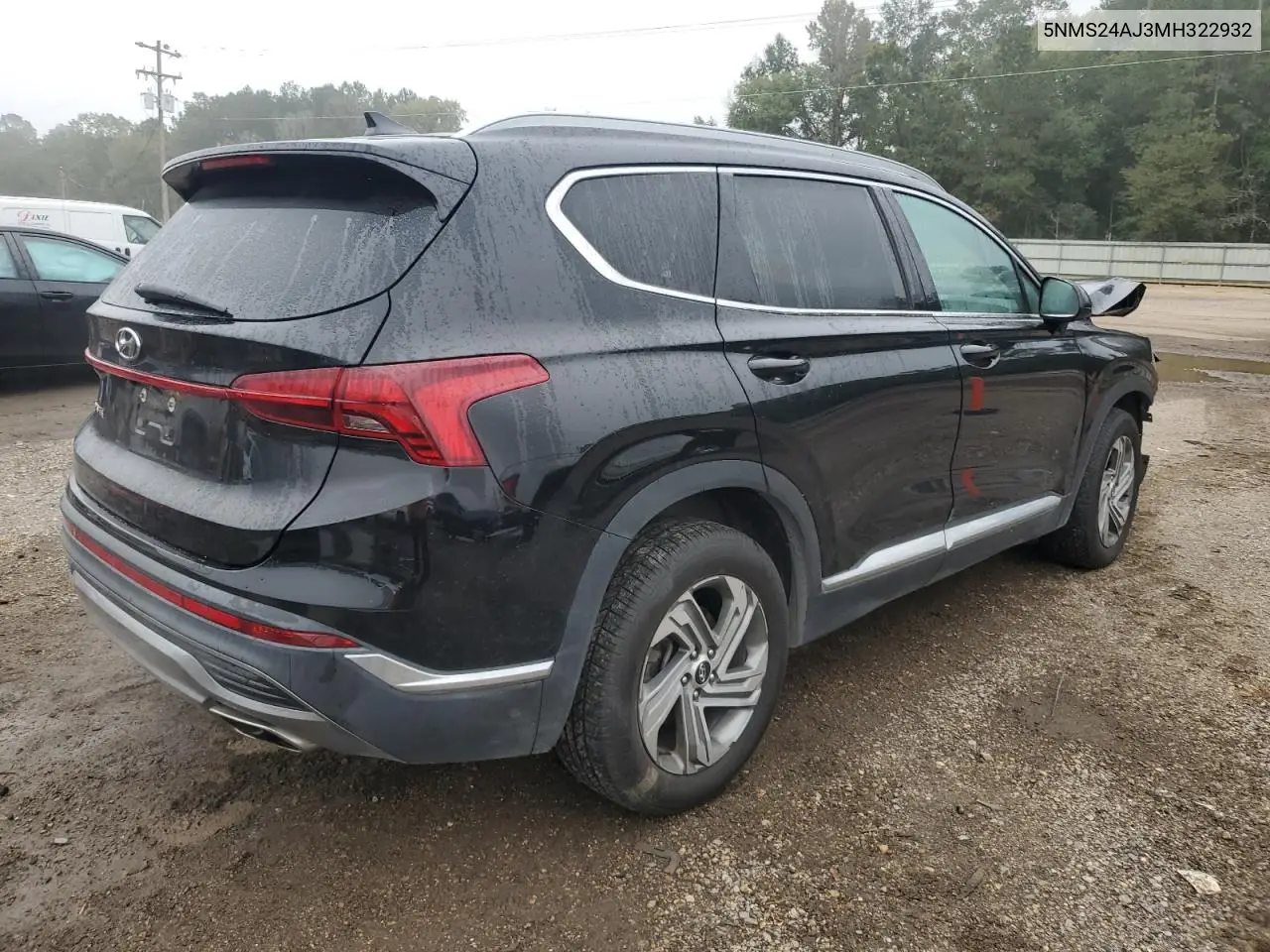 5NMS24AJ3MH322932 2021 Hyundai Santa Fe Sel