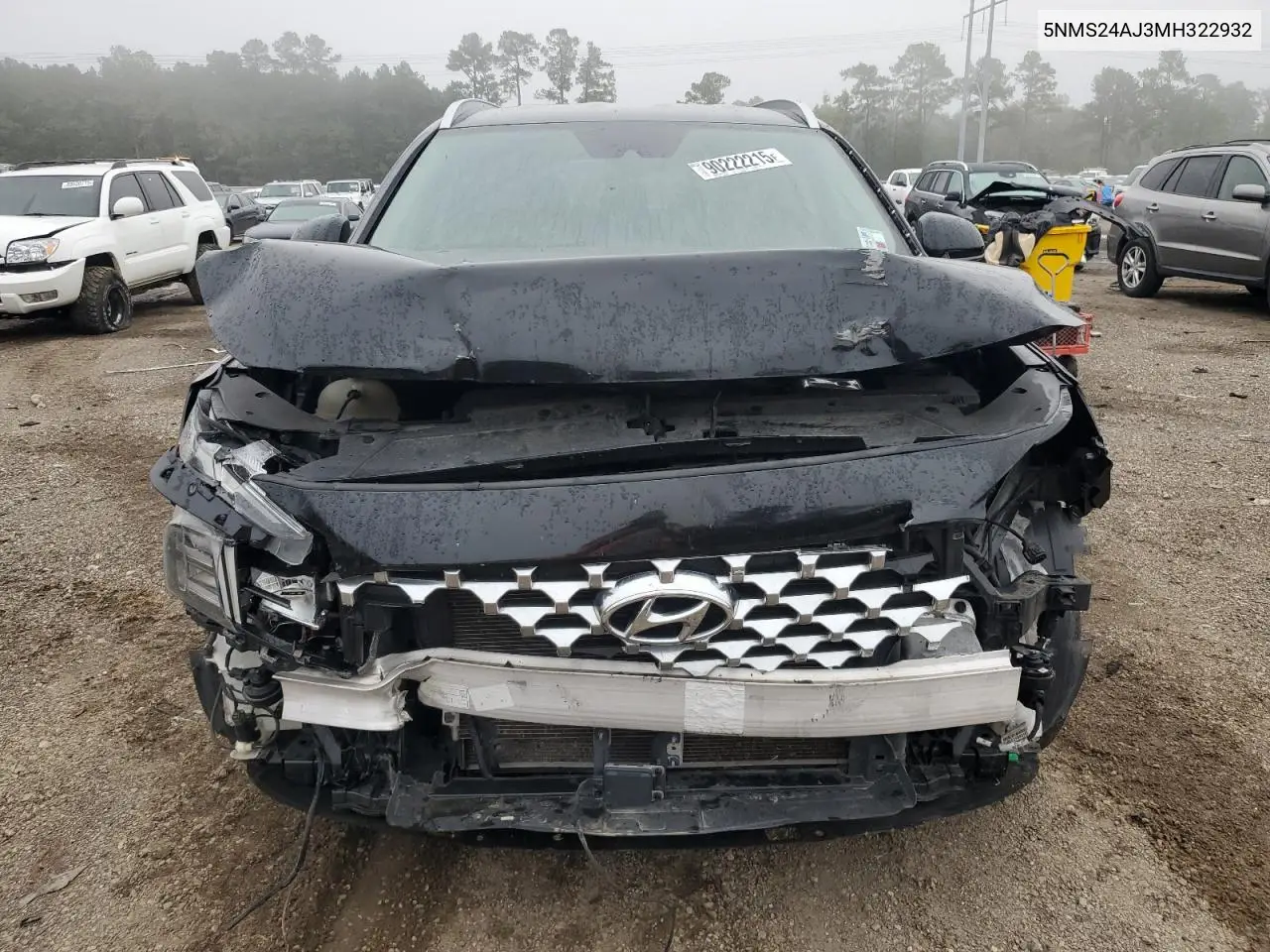 5NMS24AJ3MH322932 2021 Hyundai Santa Fe Sel
