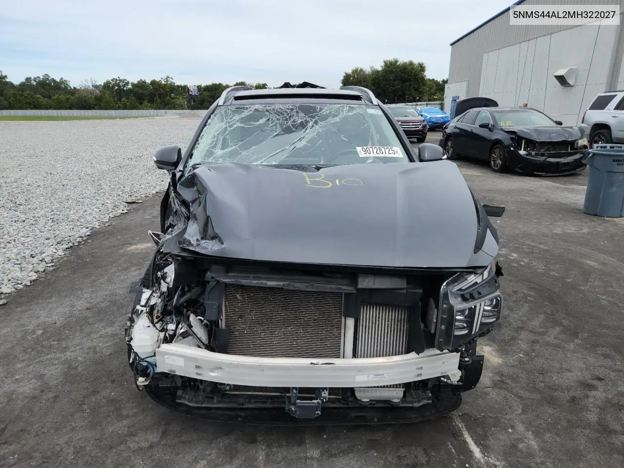 5NMS44AL2MH322027 2021 Hyundai Santa Fe Limited