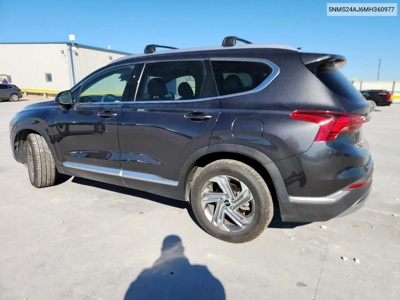 5NMS24AJ6MH360977 2021 Hyundai Santa Fe Sel