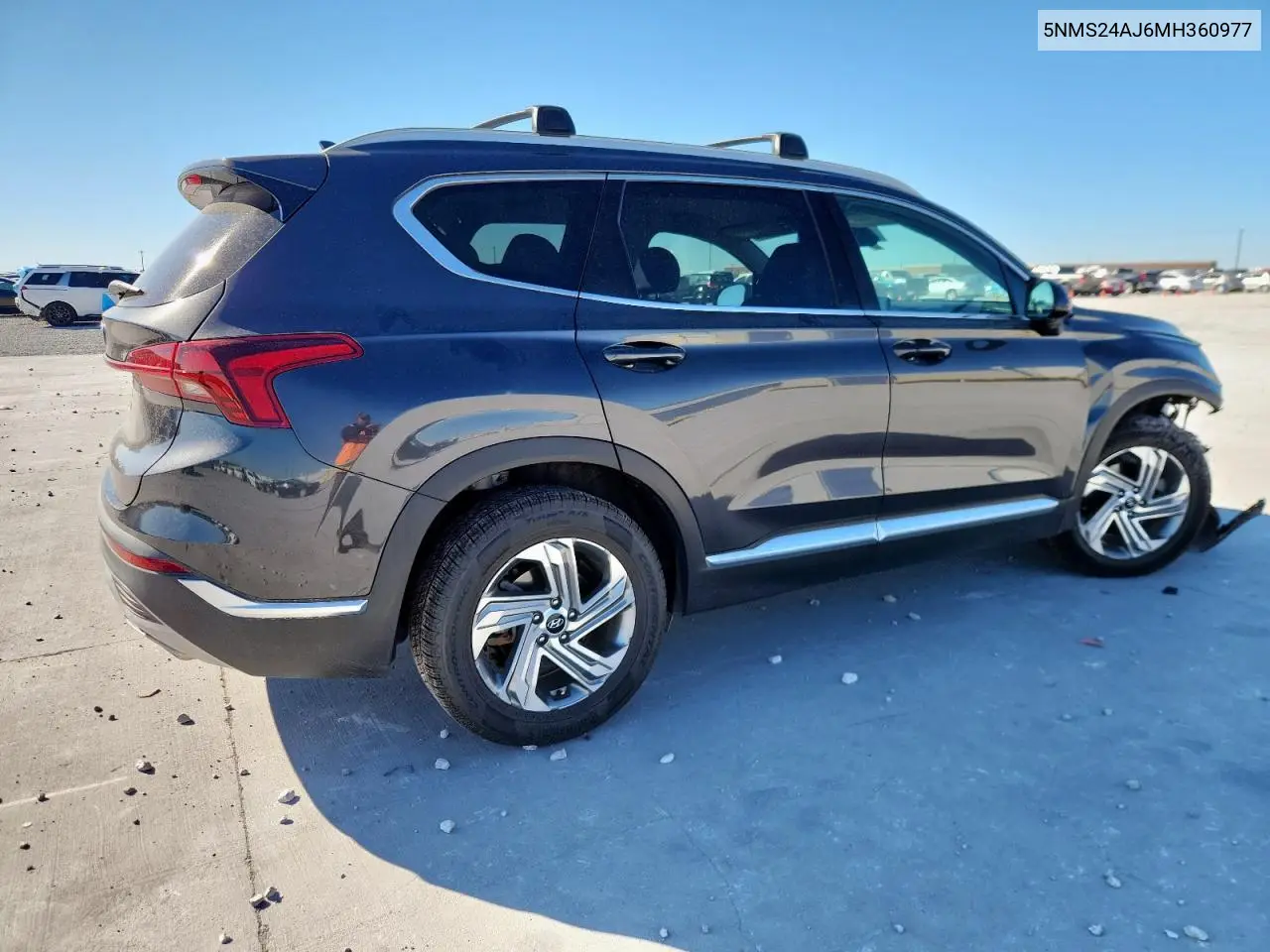 5NMS24AJ6MH360977 2021 Hyundai Santa Fe Sel