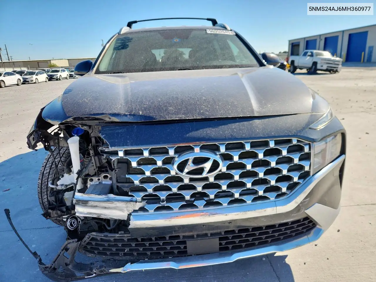 5NMS24AJ6MH360977 2021 Hyundai Santa Fe Sel