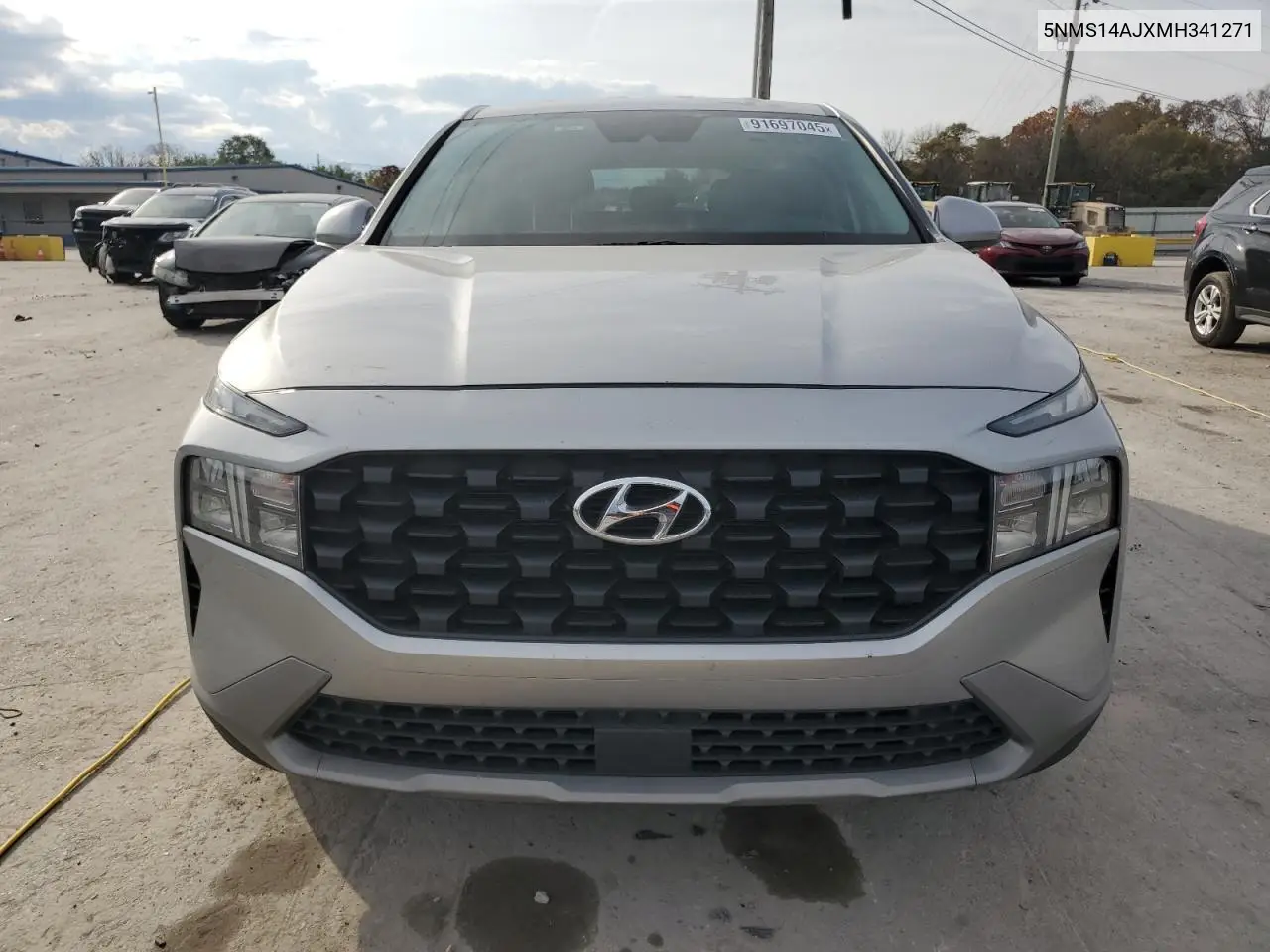 5NMS14AJXMH341271 2021 Hyundai Santa Fe Se