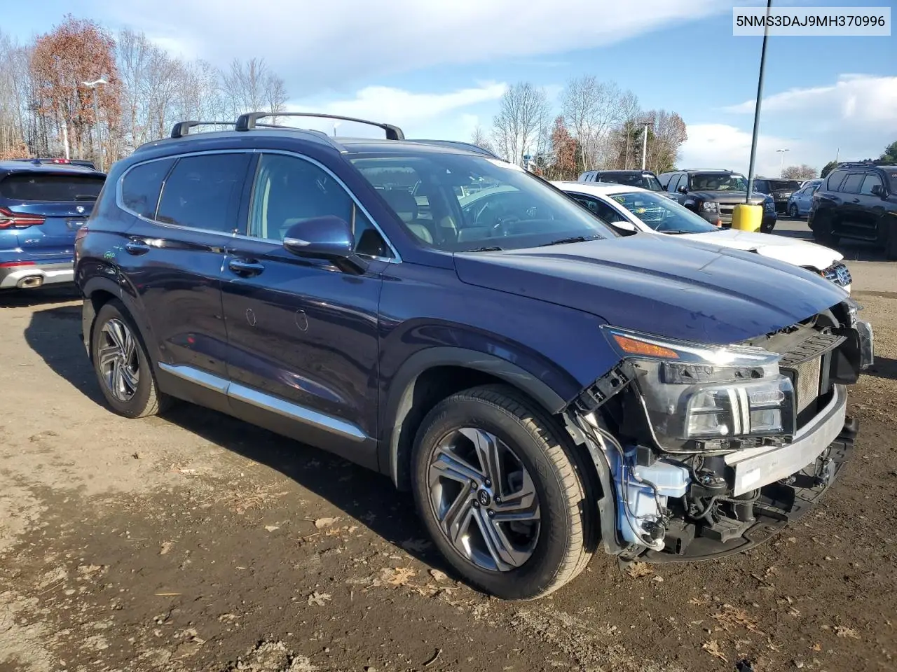 5NMS3DAJ9MH370996 2021 Hyundai Santa Fe Sel